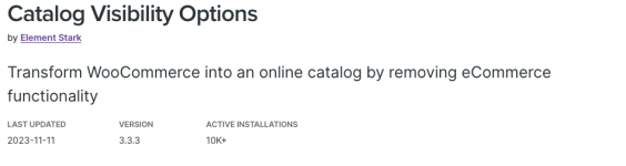 Screenshot 2023-11-14 at 14-37-45 Catalog Visibility Options - WooCommerce Marketplace.png Screenshot 2023-11-14 at 14-37-45 Catalog Visibility Options - WooCommerce Marketplace.png