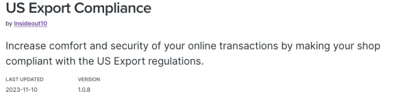 Screenshot 2023-11-14 at 14-39-26 US Export Compliance - WooCommerce Marketplace.png Screenshot 2023-11-14 at 14-39-26 US Export Compliance - WooCommerce Marketplace.png