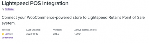 Screenshot 2023-11-14 at 14-42-20 WooCommerce Lightspeed Point of Sale - WooCommerce.png Screenshot 2023-11-14 at 14-42-20 WooCommerce Lightspeed Point of Sale - WooCommerce.png