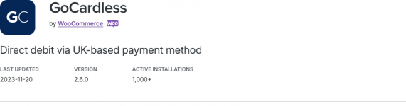Screenshot 2023-11-24 at 17-08-16 GoCardless - WooCommerce Marketplace.png Screenshot 2023-11-24 at 17-08-16 GoCardless - WooCommerce Marketplace.png