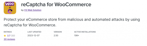 Screenshot 2023-12-12 at 14-17-04 reCaptcha for WooCommerce - WooCommerce Marketplace.png Screenshot 2023-12-12 at 14-17-04 reCaptcha for WooCommerce - WooCommerce Marketplace.png