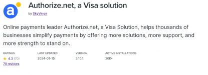 Screenshot 2024-01-16 at 16-29-07 Authorize.net a Visa solution - WooCommerce Marketplace.png Screenshot 2024-01-16 at 16-29-07 Authorize.net a Visa solution - WooCommerce Marketplace.png