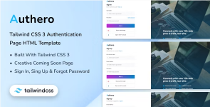Screenshot 2024-02-19 at 13-57-01 Authero - Tailwind CSS 3 Authentication Page HTML Template.png Screenshot 2024-02-19 at 13-57-01 Authero - Tailwind CSS 3 Authentication Page HTML Template.png