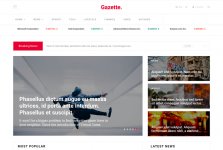 Gazette v2.0.3 template for Joomla 4 by JoomShaper