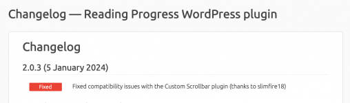 Screenshot 2024-04-22 at 17-44-39 Changelog — Reading Progress WordPress plugin – 42Theme.png Screenshot 2024-04-22 at 17-44-39 Changelog — Reading Progress WordPress plugin – 42Theme.png