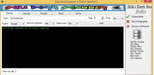 SQLi Dork Scanner with Dork list 2025.PNG
