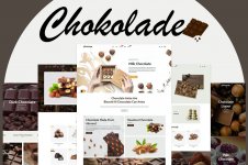 Download Chokolade - Chocolate Sweets & Candy And Cake Shopify Theme Original Themeforest 2579...jpg
