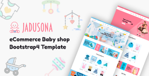 Jadusona - eCommerce Baby Shop Bootstrap4 Template.png
