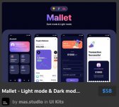 Mallet - Light mode & Dark mode UI Kit.jpg