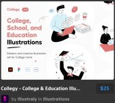 Collegy - College & Education Illustration Set.jpg