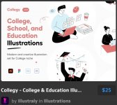 Collegy - College & Education Illustration Set.jpg Collegy - College & Education Illustration Set.jpg